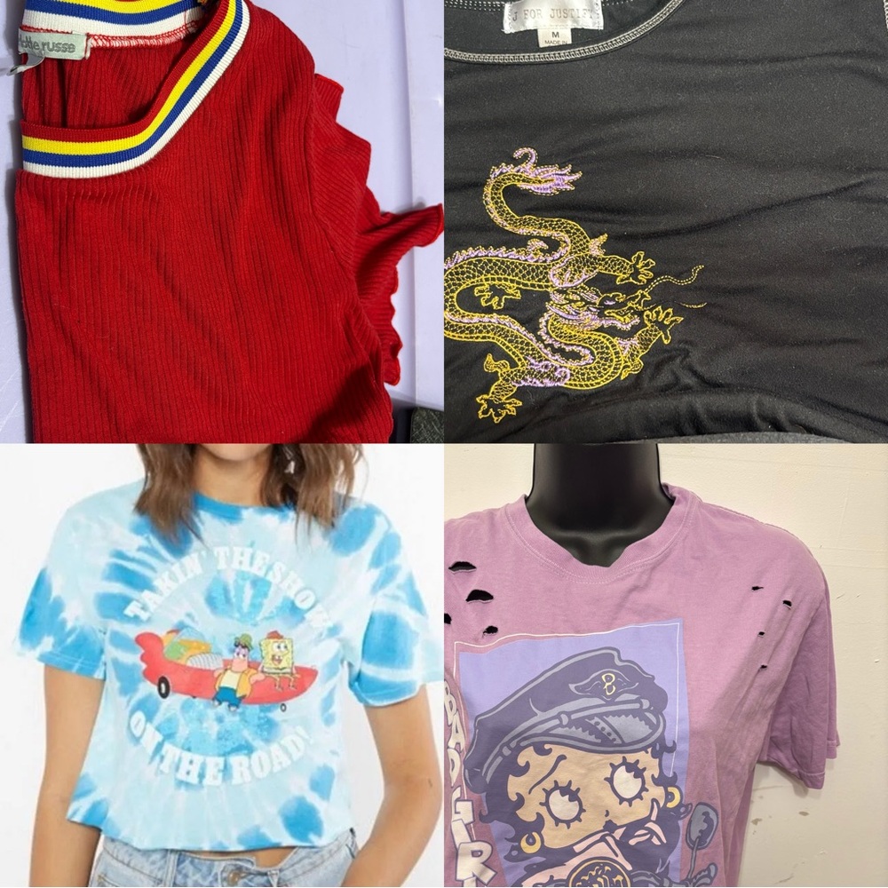 Bundle of ladies Size Medium tshirts/ Tops in excellent Preloved condition
